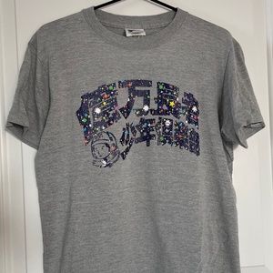 Billionaire Boys Club - Japanese Text Exclusive Heather Grey T-Shirt